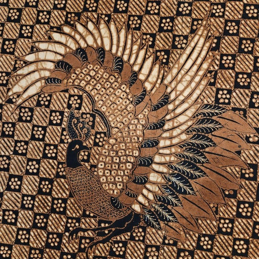 Batik Kuno Tulis Sogan Solo motif klasik antik circa1970