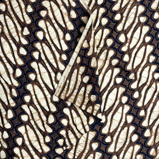 Batik Kuno Tulis Solo Sogan Motif Parang curca1980