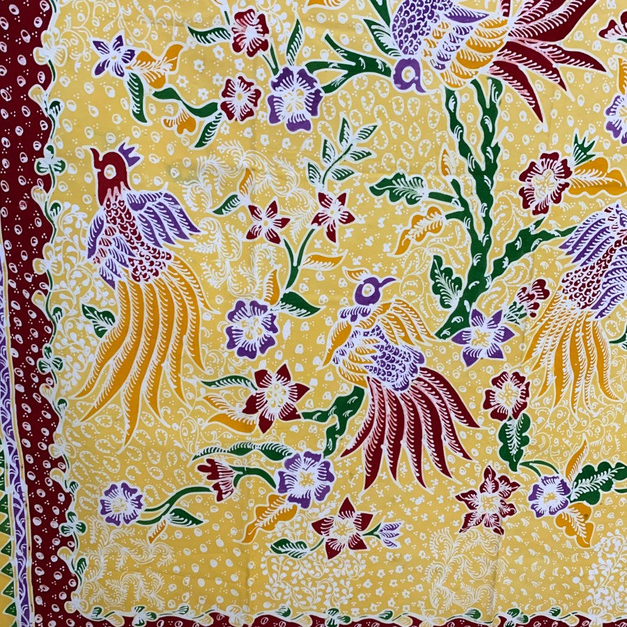 Authentique Batik manuscrit Lasem - Beau et spécial motif Pagi Sore