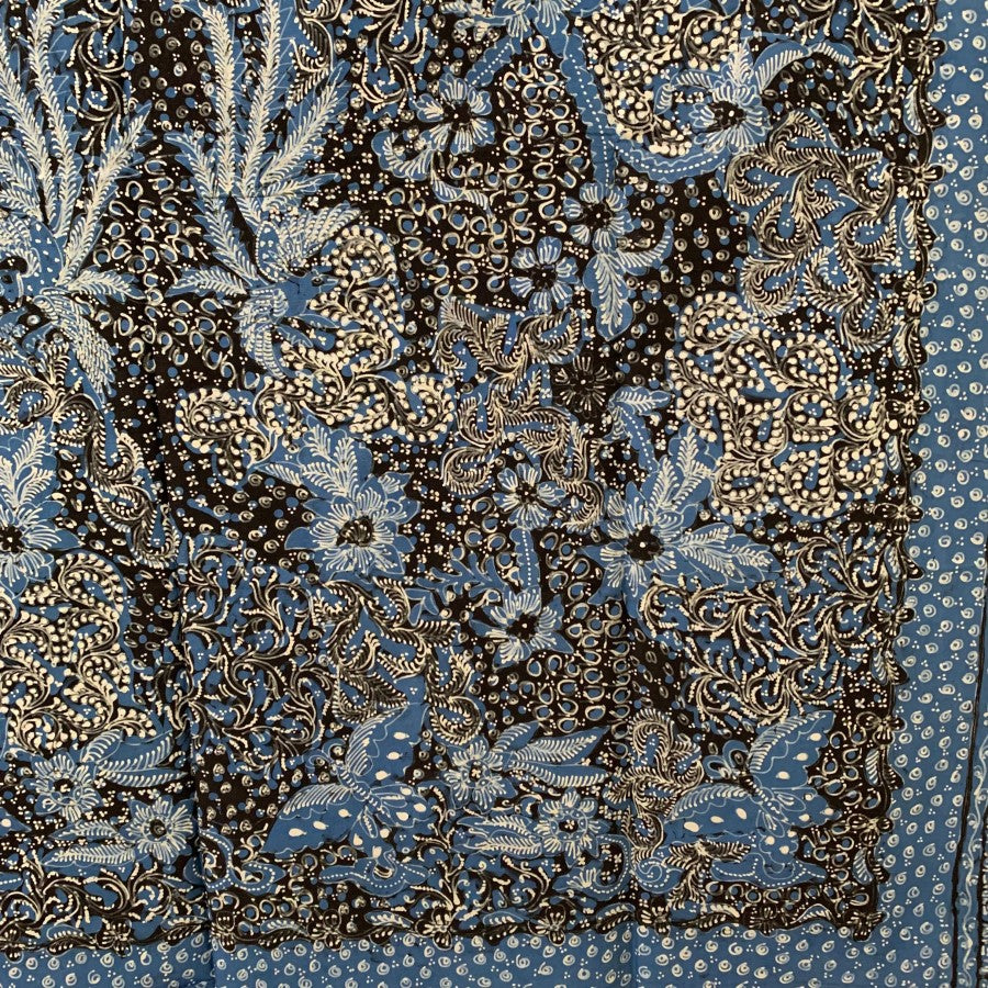 Batik manuscrit authentique Lasem - Détails fins spéciaux avec un beau petit motif