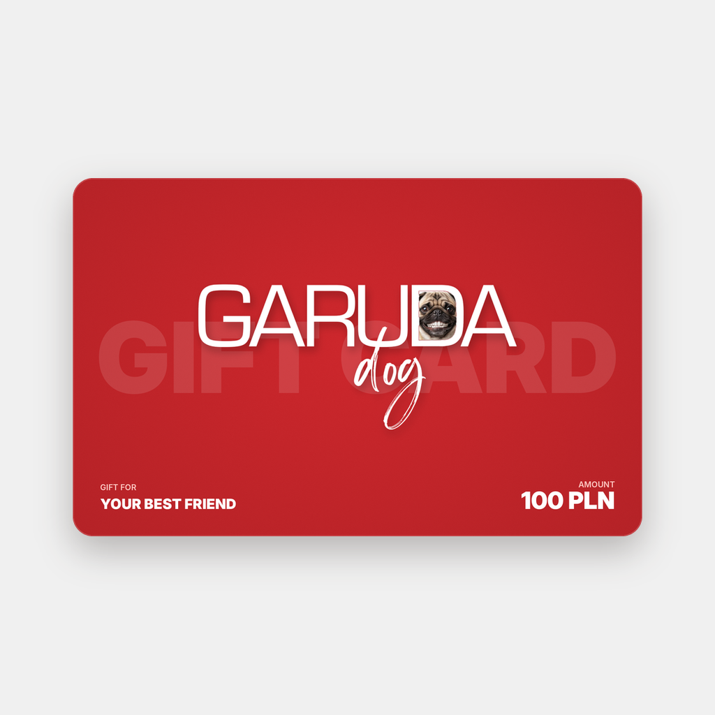 GARUDA dog Red e-Gift Card