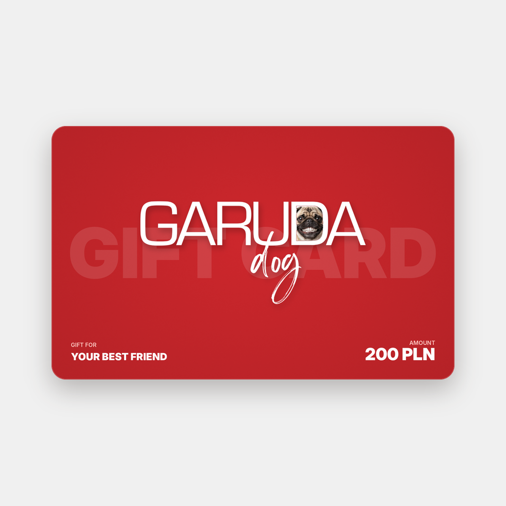 GARUDA dog Red e-Gift Card