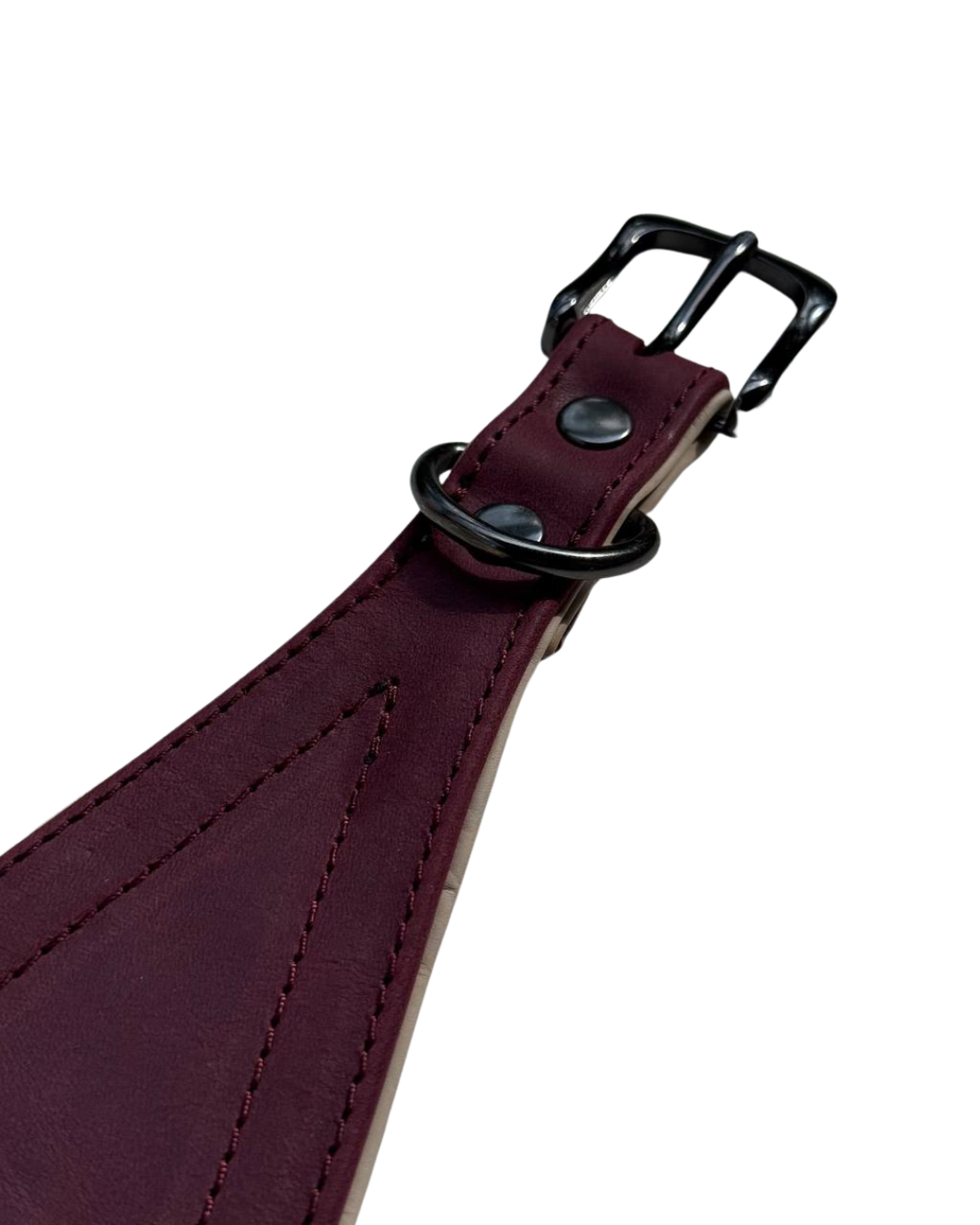 Carmine Edge Collar