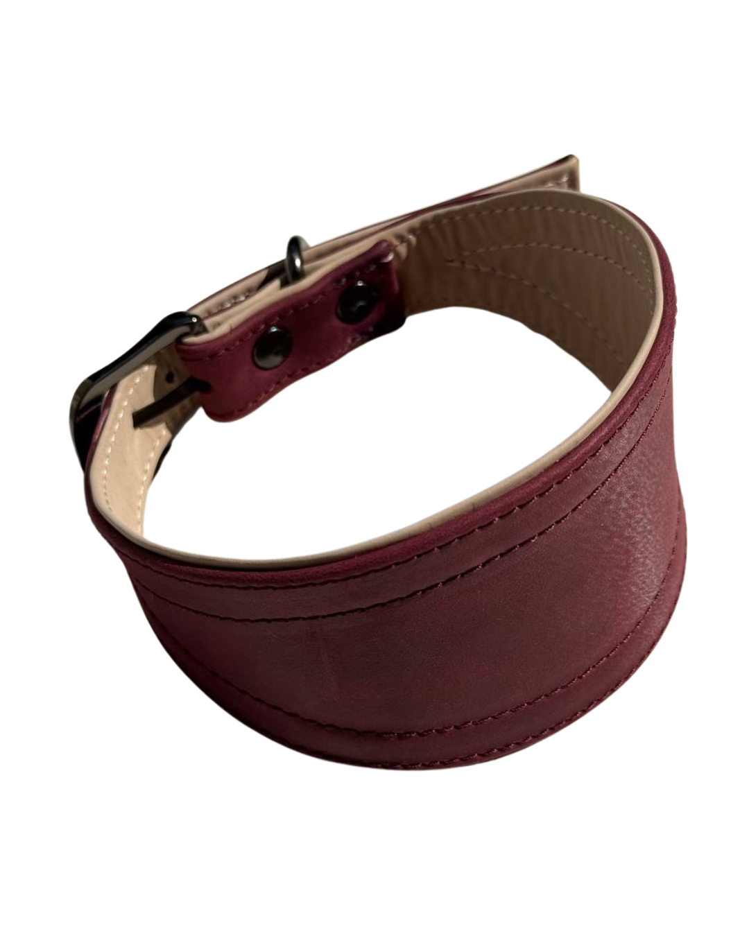 Carmine Edge Collar
