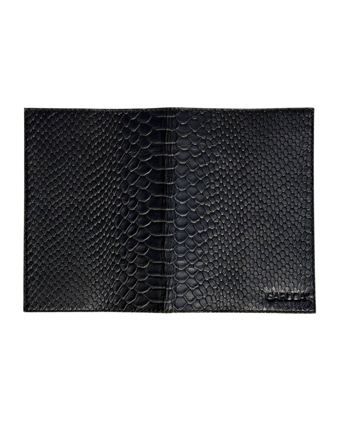Sculpted Noir Passport Cover