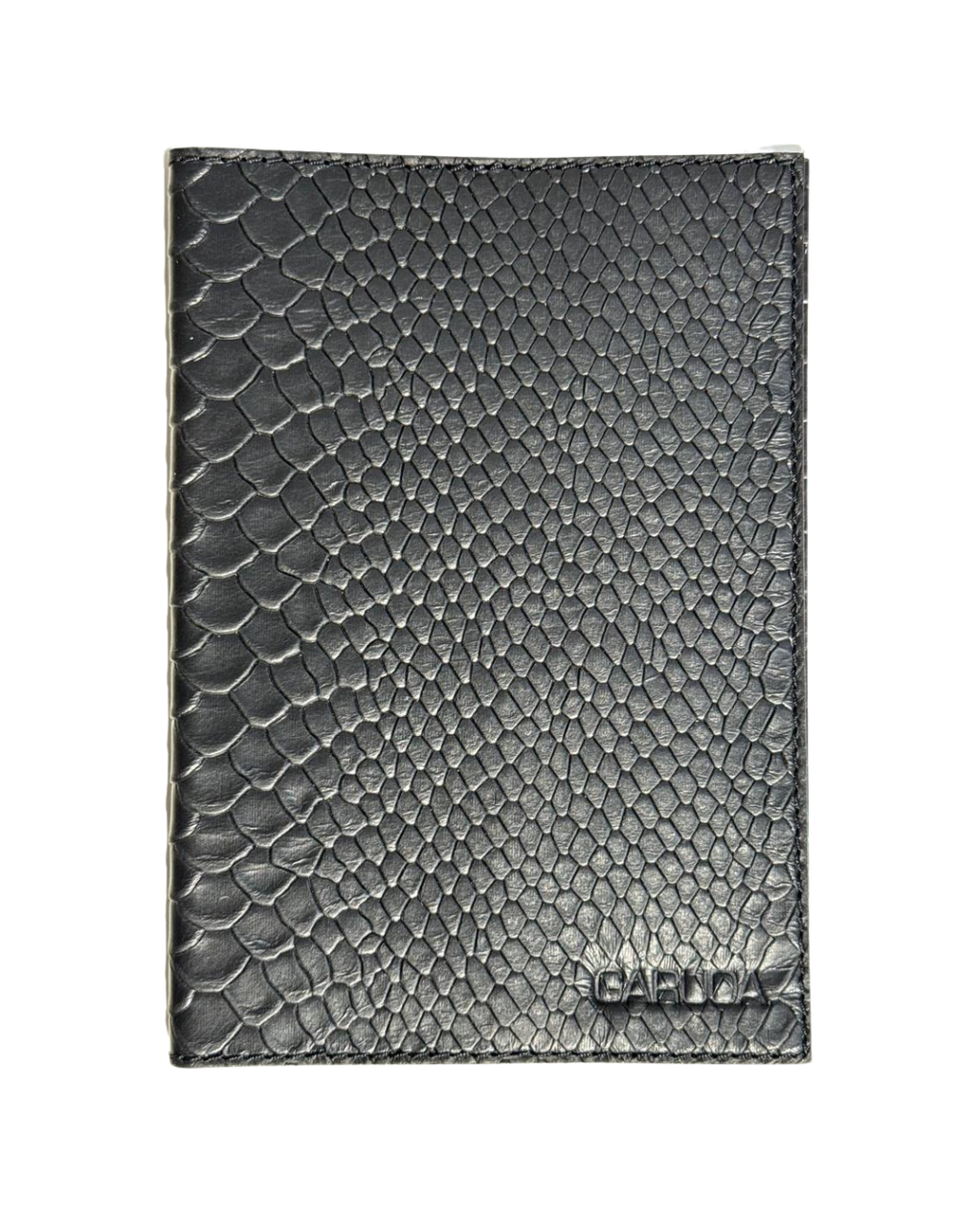 Sculpted Noir Passport Cover