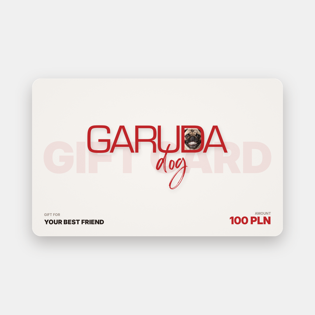GARUDA dog White e-Gift Card