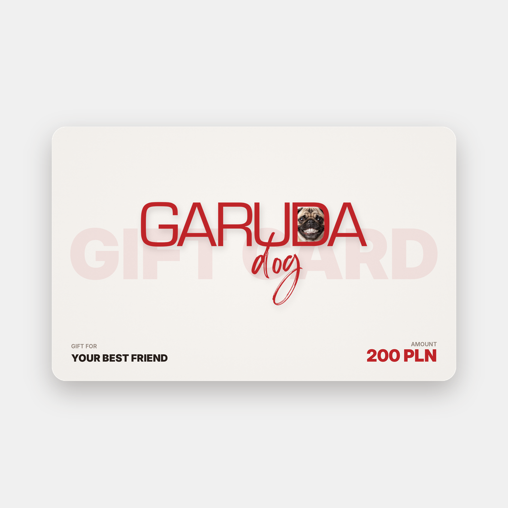 GARUDA dog White e-Gift Card